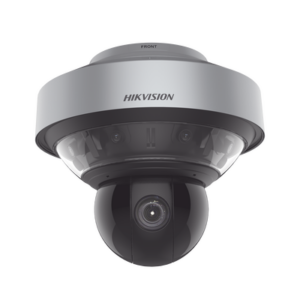 Cámara Domo IP Panorámica + PTZ | 4 Lentes 4 Megapixel 180° | PTZ 4 Megapixel 40X Zoom | IR 250 m (820.2 ft) | WDR 120 dB | IP66 | IK10 | 36 VCD