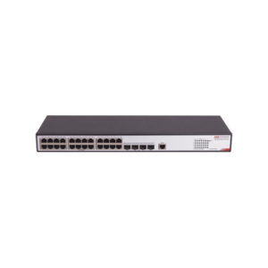 Switch Gigabit | Administrable | 24 Puertos RJ45 GE | 4 Puertos SFP 10G | Soporta IGMP