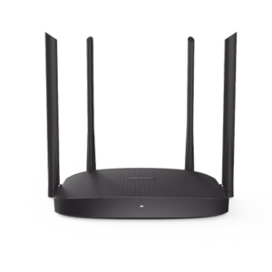 Router Inalámbrico WISP Gigabit | Hasta 1200 Mbps | Doble Banda AC (2.4 GHz y 5 GHz) | 3 Puertos LAN 10|100|1000 Mbps + 1 Puerto WAN 10|100|1000 Mbps | 4 Antenas Externas Omnidireccional de 5 dBi | Interior