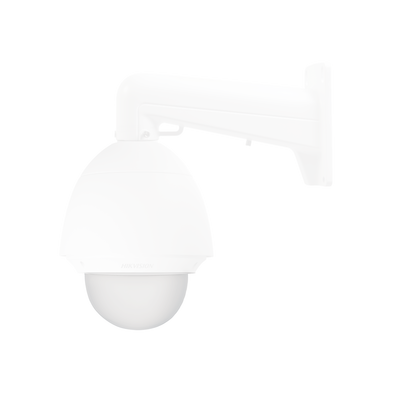 Burbuja Transparente para Domos de 5 " | Compatible con PTZ IP o TURBOHD | HIKVISION | epcom | Soporta IP66 | IK10