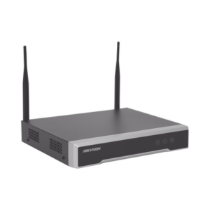 NVR 4 Megapixel | 4 canales IP | 1 Bahía de Disco Duro | 2 Antenas Wi-Fi | Salida de Vídeo Full HD