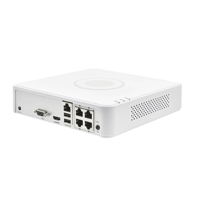 NVR 4 Megapixel (Compatible con Cámaras ACUSENSE) | 4 canales IP | 4 Puertos PoE |1 Bahía de Disco Duro | Salida de Vídeo Full HD - Image 2