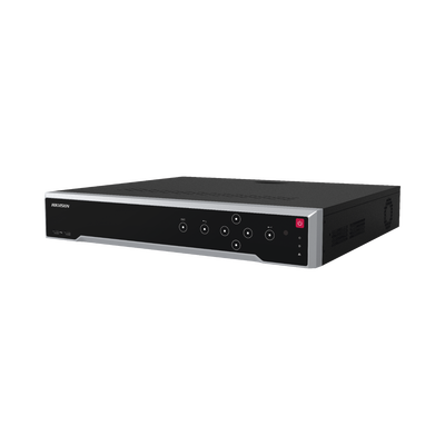 NVR IP | 16 Canales | 32 Megapixel (8K) | 16 Puertos PoE+ 200W | 4 Bahías HDD | HDMI 8K Simultáneo | AcuSense | ANPR | Heat Map