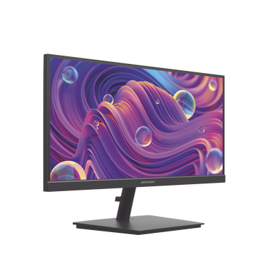 Monitor LED Full HD (1920 X 1080) de 21.5" | Ideal para CCTV, Oficina y Hogar | Entrada HDMI-VGA | Montaje VESA (75 X 75) | Uso 24|7 | Backlight E-LED | 100 Hz | Ultra Delgado | Bocinas Integradas