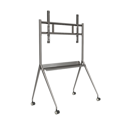 Montaje de Piso Móvil para Pantallas de 86" y 98" | Compatible con VESA | Incluye Soporte para Pantalla