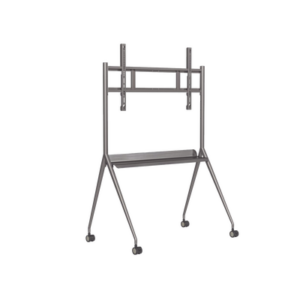 Montaje de Piso Móvil para Pantallas de 55" hasta 75" | Compatible con VESA | Incluye Soporte para la Pantalla