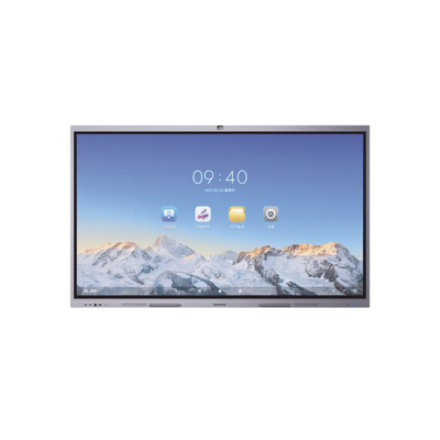 Pantalla Interactiva Touch de 65" Android 13 (Actualizable a Android 14) | Cámara Web 8 MP | Resolución 4K | Bocinas Integradas | Entradas HDMI y VGA | Incluye 2 Lápices para Escribir
