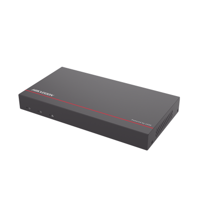 NVR + eSSD | 4 Megapixel | 8 Canales IP | 8 Puertos PoE+ | eSSD de 1 TB | ACUSENSE | Diseño Compacto y Cero Ruido