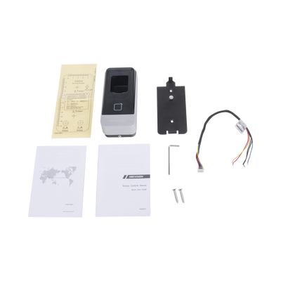Lector esclavo MIFARE IP65 | Huella Digital | Lector de Tarjetas de Proximidad MiFare | RS-485 | Interior y Exterior | Requiere Panel de Control de Acceso Serie DS-K26 y DS-K27 - Image 4
