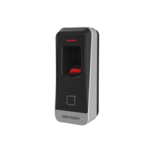 Lector esclavo MIFARE IP65 | Huella Digital | Lector de Tarjetas de Proximidad MiFare | RS-485 | Interior y Exterior | Requiere Panel de Control de Acceso Serie DS-K26 y DS-K27