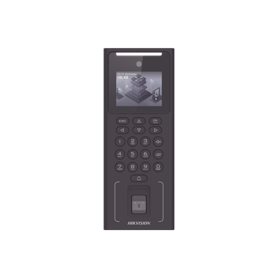 Terminal Facial Min Moe WiFi con Batería de Respaldo | Administrable por Smartphone o Nube | Acceso y Asistencia | 500 Rostros y Lector de Tarjetas PROX EM | 3,000 Huellas | 3,000 Tarjetas