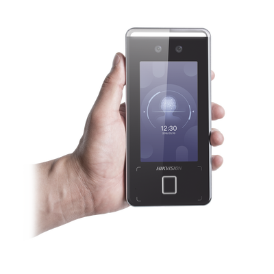 Terminal Min Moe WiFi de Reconocimiento Facial ULTRA RÁPIDO (Exterior IP65) | Hasta 1.5 mts en lectura | Soporta P2P Hik-Connect | 3,000 Usuarios |QR y Videoportero (ambientes de bajo ruido) | HIK-IA - Image 2