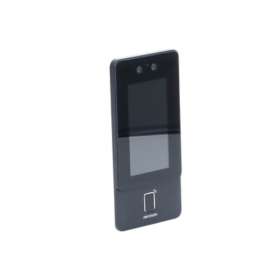 Terminal Min Moe de Reconocimiento Facial | Lector MIFARE 13.56 MHz | Cámara 2 MP con HIK-IA | Pantalla Táctil 4.3" | PoE y WiFi | Exterior IP65 | 1,500 Rostros | 3,000 Huellas | SIP Estándar - Image 5