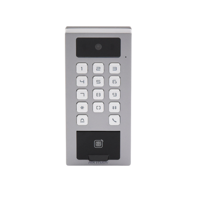 Terminal de Control de Acceso | Videoportero Multiapartamento Llamada a App | Teclado | Exterior Antivandálico IP65 & IK09 | Huella, Tarjeta, Código QR, PIN o App Hik-Connect | Cámara 2 MP compatible con NVRs - Image 3