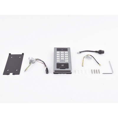 (PoE | 2 Relays) Terminal de Control de Acceso | Videoportero Multiapartamento Llamada a App | Teclado | Exterior Antivandálico IP65 & IK09 | Huella, Tarjeta, Código QR, PIN o App Hik-Connect | Cámara 2 MP compatible con NVRs - Image 5
