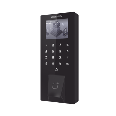 Terminal de Control de Acceso Biométrico | Huella Digital + Tarjeta M1 + PIN + Bluetooth | 5,000 Huellas y 150,000 Eventos | Pantalla LCD Táctil 2.4" | PoE + WiFi + Bluetooth | IP65 Exteriores (-30°C a 60°C) | Salida 12 VCD para Chapa | Gestión en la