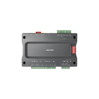 Controlador MAESTRO para Control de Elevadores | Control de Acceso para los pisos de los Elevadores por Huella o Tarjeta | Programación por IVMS4200 o Interfaz Web