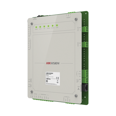 Controlador de Acceso 1 Puerta Administrable en la Nube con Hik-Connect Teams | Interfaz Web | 2 Lectores de Huella o Tarjeta | 100,000 Tarjetas | 10,000 Huellas | Incluye Gabinete y Fuente de Alimentación 12v 4A | Soporta Batería de Respald - Image 3