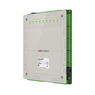 Controlador de Acceso 4 Puertas Administrable en la Nube con Hik-Connect Teams | Interfaz Web | 8 Lectores de Huella o Tarjeta | 100,000 Tarjetas | 10,000 Huellas | Incluye Gabinete y Fuente de Alimentación 12Vcd 8 A | Soporta Batería de Res - Image 4