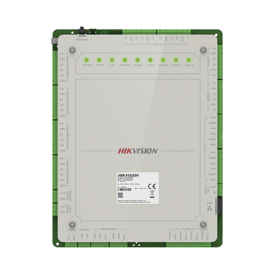 Controlador de Acceso 4 Puertas Administrable en la Nube con Hik-Connect Teams | Interfaz Web | 8 Lectores de Huella o Tarjeta | 100,000 Tarjetas | 10,000 Huellas | Incluye Gabinete y Fuente de Alimentación 12Vcd 8 A | Soporta Batería de Res - Image 5