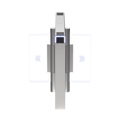 Torniquete Swing Central PREMIUM para Ampliar Carriles | Iluminación LED | Carril de 90 cms | Requiere Torniquetes Izquierdo y Derecho