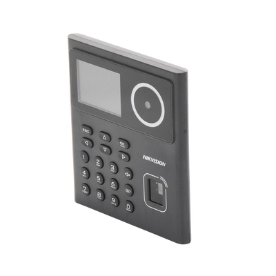 Kit WiFi de Control de Acceso Lite TODO INCLUIDO con Lector de Rostros, Tarjetas y Huellas | 500 Rostros | Compatible con App HIKConnect | Incluye Electroimán Botón de Salida y Montajes Z y L para imán | HIK-IA - Image 3