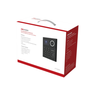 Kit WiFi de Control de Acceso Lite TODO INCLUIDO con Lector de Rostros, Tarjetas y Huellas | 500 Rostros | Compatible con App HIKConnect | Incluye Electroimán Botón de Salida y Montajes Z y L para imán | HIK-IA