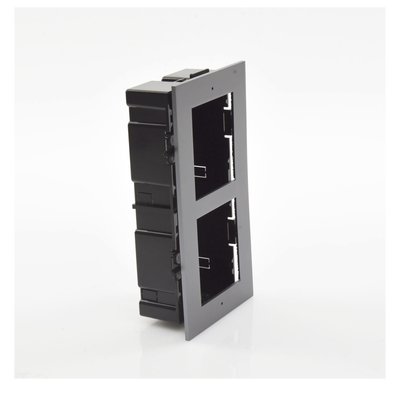 Base de 2 Espacios para EMPOTRAR Módulos de Videoporteros Hikvision - Image 3