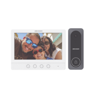 Kit de Videoportero TurboHD con Pantalla LCD a Color de 7" | Frente de Calle para Exterior de Policarbonato | 720p (1 Megapíxel )130° de Visión (Gran Angular)
