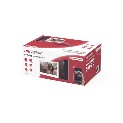 Kit de Videoportero IP | Frente de calle para exterior | 2MP | Lector de Tarjeta MiFARE | Monitor Interior | WiFi | Pantalla de 7" Touch