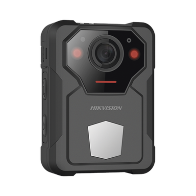 Body Camera Portátil | Grabación a 2K (4 Megapixel) | Fotos de Hasta 40 Megapixel | IP67 | H.265 | 64 GB de Almacenamiento | Microfono Integrado | GPS