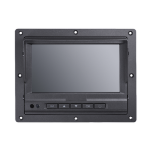 Monitor Táctil (Touch) y Botones de 7" LCD | Compatible con DVR Móvil HIKVISION | Conector Tipo Aviación