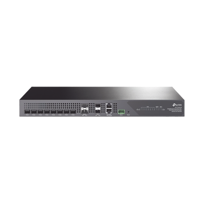 Deltra Stream - OLT de 8 Puertos XGSPON & GPON Combo | Conexión Hasta 2,048 ONUs | 2 Puerto 40G QSFP+ Uplink | 2 Puertos SFP+ 10G Uplink | Fuentes Redundantes AC-AC (incluidas) | Administración desde la Nube Sin Costo (DPMS)