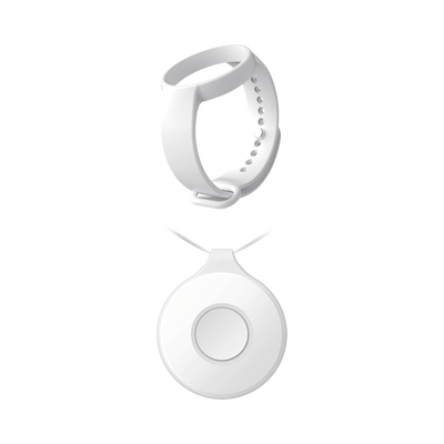 (AX PRO) Botón de Pánico Inalámbrico Portátil | IP54 | Indicador LED + (AX PRO) Pulsera para Botón de Pánico Portátil