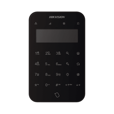(AX PRO) Teclado Inalámbrico con Pantalla LCD para Armado y Desarmado | Color Negro | Funciones de Automatización para control de Relevadores