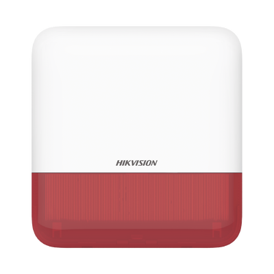 (AX PRO) Sirena Inalámbrica con Estrobo Rojo para Exterior IP65 | 110 dB - Image 2