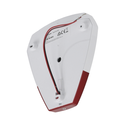Sirena Estrobo Cableada Hikvision DS-PS1-R | 105 dB | LED Rojo | IP54 | 12V CC | Compatible con Paneles de Alarma - Image 4