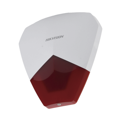 Sirena Estrobo Cableada Hikvision DS-PS1-R | 105 dB | LED Rojo | IP54 | 12V CC | Compatible con Paneles de Alarma - Image 3