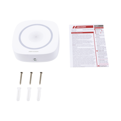 (AX HUB) Sirena Inalámbrica Interior para panel de alarma HIKVISION | 110 dB - Image 2