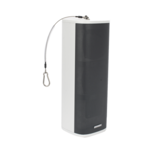 Bocina (Altavoz IP) | Tipo Columna | 60 Watts | No requiere amplificador | Exterior IP66 | Entrada de alarma | Voceo en tiempo real | Calendarización de audios | Micrófono y altavoz integrado