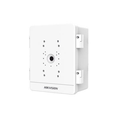 Caja para Videovigilancia para Exterior | Uso en Montaje o Pared | IP66 | IK10 | Dimensiones: 306 X 220 X 130 mm | Soporta 1 Dispositivo (PTZ, Bocina, Cámara Fija)