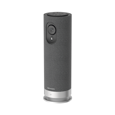Cámara de Videoconferencia Portátil | Resolución de 2 Megapixel (Full HD) | 4 Micrófonos | Altavoz 5 W | Conexión USB | Control Remoto | Plug and Play | Movimiento PTZ
