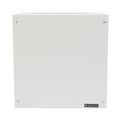 Gabinete Metálico de Resguardo para DVR compatible con HiLook TURBO DVR-104G-M1|T + PS-12-DC-4C
