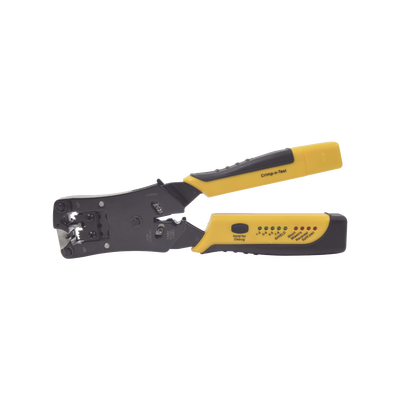 Pinza 3 en 1: Pelacables| Terminado| Probador para UTP. Enchufe Modular de Prueba para RJ45|RJ11|RJ22.