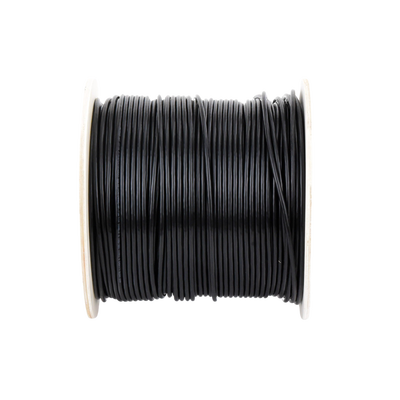 Bobina de Cable de 305 Metros (1000 Pies) Cat5e, Aleación de Cobre y Aluminio (CCA), Color Negro, Uso Intemperie, Doble Forro - Image 4