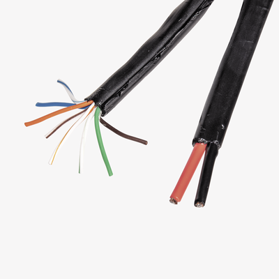 Bobina de Cable Siamés Cat5e CCA + 2 Cables Gruesos (16 AWG) para Alimentar Cámaras Más Lejos | 305 Metros (1000 Pies) | Instalación en Exterior | Uso Industrial para Climas Extremos - Image 4