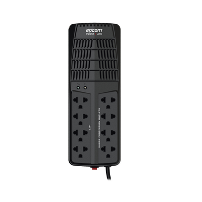 Regulador de Voltaje 1000 VA-500 W | 4 Contactos con AVR | 4 Contactos con Supresor de Picos | Protección RJ11 - Image 3