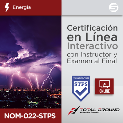Certificación Virtual NOM-022-STPS – Total Ground (Válida ante la STPS)