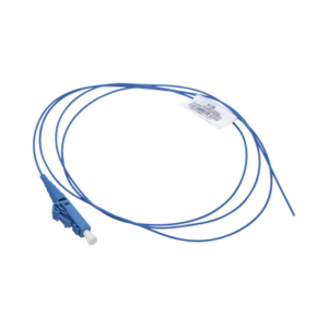 Pigtail de Fibra 脫ptica LC Simplex, Monomodo OS2 9|125, 900um, Color Azul, 1 Metro (3.28 Pies)