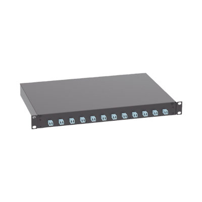 Distribuidor de Fibra Óptica, Con 12 Conectores LC Duplex (24 Fibras), Para Fibra Multimodo OM3|OM4, 1 UR - Image 4